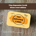 Tiny Dopamine Cards – Home Reset Deck - Tiny Dopamine - ADHD Task Cards for Overwhelm & Motivation | Daily Reset Tool | Get Unstuck | Self Care Cards | Mental Health Gift