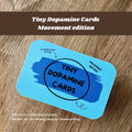 Tiny Dopamine Cards – Movement Deck - ADHD Task Cards for Overwhelm & Motivation | Daily Reset Tool | Mental Health Gift