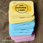 Tiny Dopamine Cards – Original Reset Deck - Tiny Dopamine - ADHD Task Cards for Overwhelm & Motivation | Daily Reset Tool | Get Unstuck | Self Care Cards | Mental Health Gift